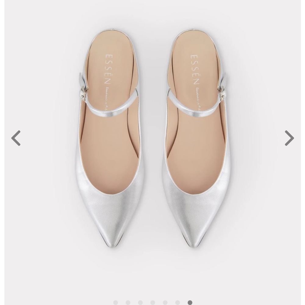 ESSEN Mary Jane’s in silver size 38